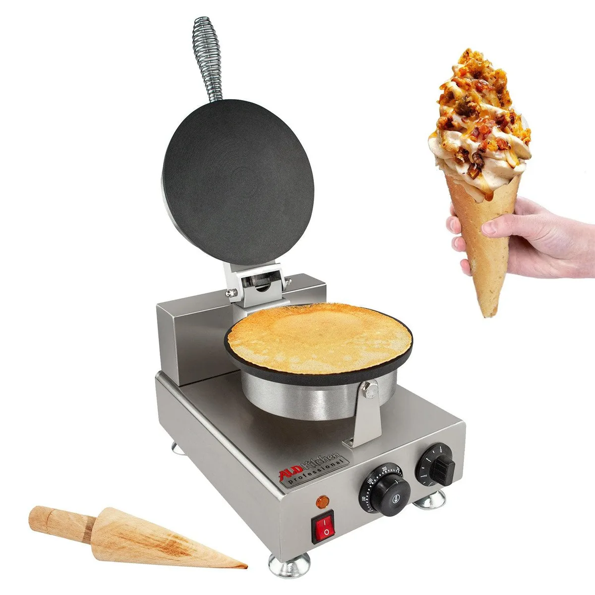 ALDKitchen ALDKitchen AP-598 Waffle Cone Maker 110V 220V — product photo