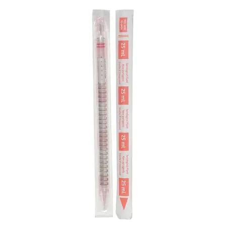 Lab Safety Supply Inc Lab Safety Supply Inc 11L809 25mL Serological Pipette Individually Wrapped PK200 — product photo