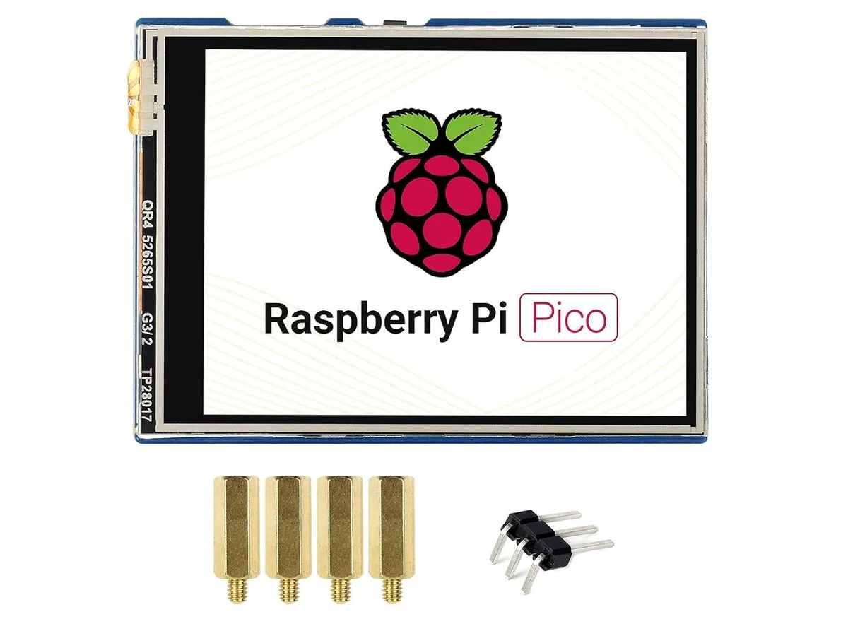 LORDWORLD LORDWORLD 2.8inch Touch Display 320×240 for Raspberry Pi Pico development board — product photo