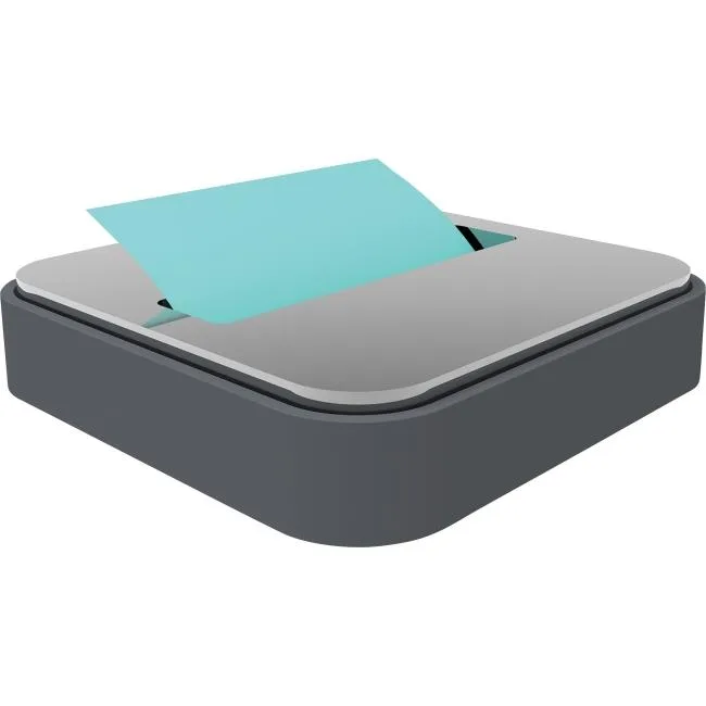 3M 3M STL330BK Post-it Steel Top Pop-Up Dispenser Black 45 Sheet — product photo