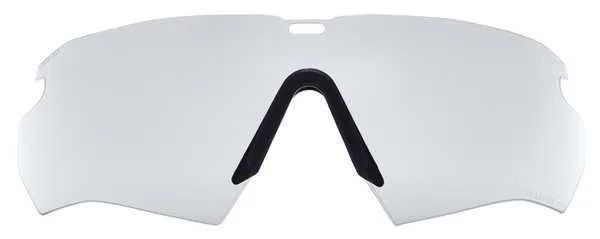 Clear replacement lens for ESS Crossbow eyeshields with anti-fog and scratch-resistant coating