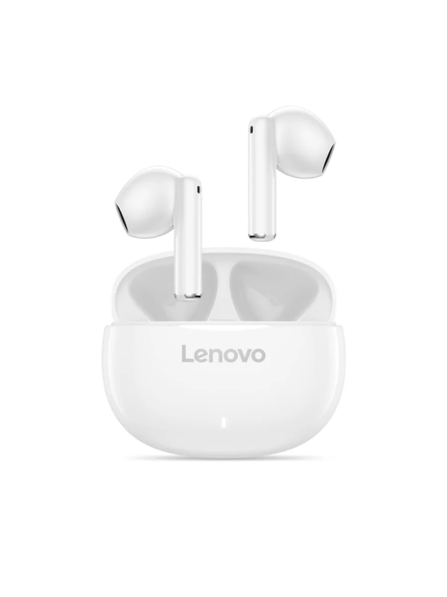  Lenovo E310 True Wireless Earbuds White 13mm Bluetooth 5.3 20H IPX4 — product photo