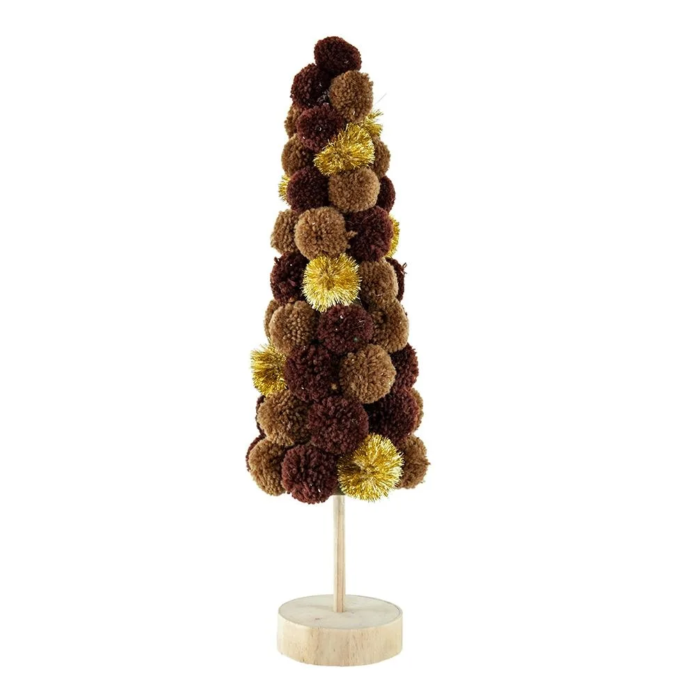 tuphen tuphen 6.7x6.7x20" Christmas Table Decor Coffee Multi — product photo