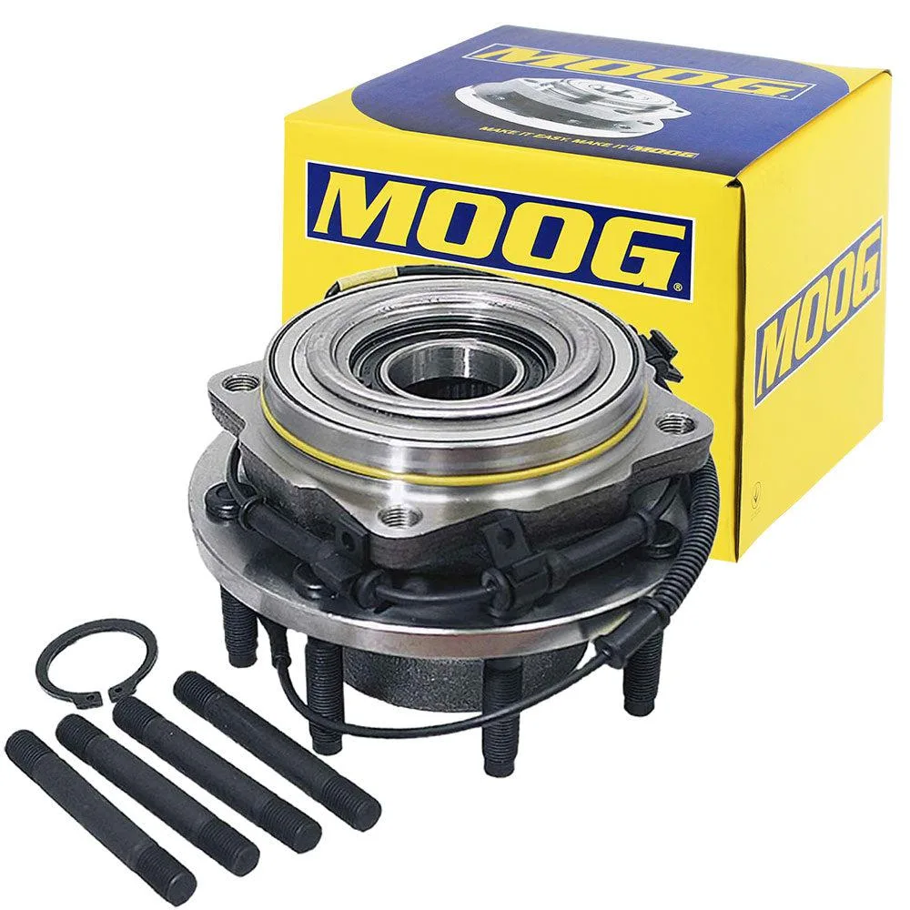 Moog Moog Front Wheel Bearing and Hub 2005-2010 F-250 F-350 Super Duty 4x4 SRW accessories - wheel — product photo
