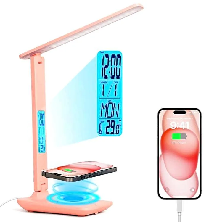 Baldwin TX26C0 LED Desk Lamp Pink 10W 6.81x13.19x4.61cm — product photo