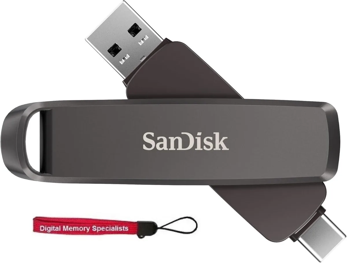 SanDisk SanDisk Extreme PRO Dual Drive 512GB USB 3.2 Gen 2 Type-A & Type-C — product photo