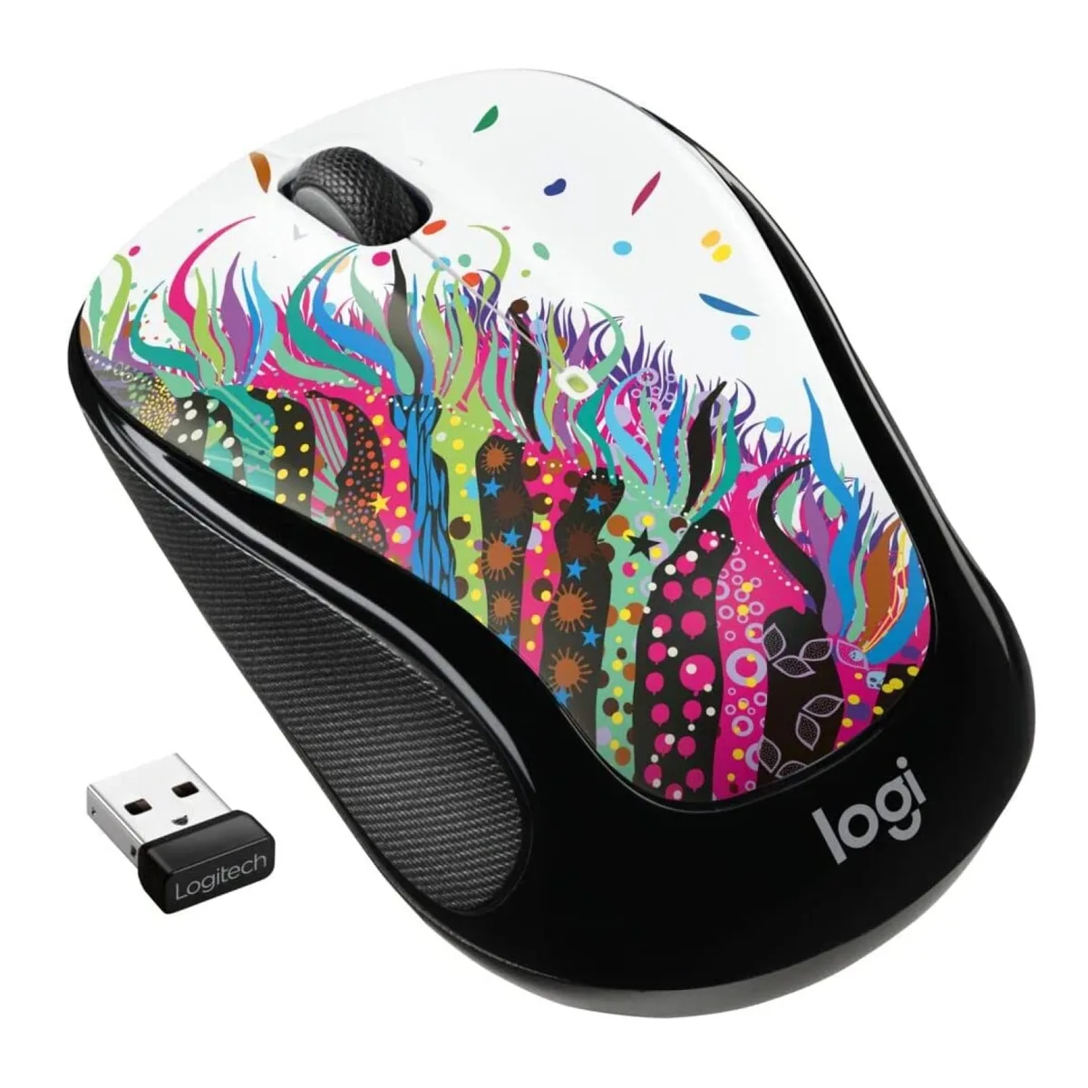 Logitech Logitech 910-006828 M325S Wireless Mouse Celebration Black — product photo