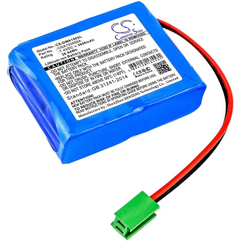 Cameron Sino replacement battery for DWA 1000 wheel device