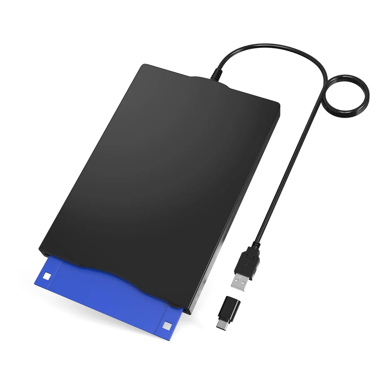 XZY-FDD001 USB 3.5" 1.44MB Floppy Drive Diskette 10 Packs — product photo
