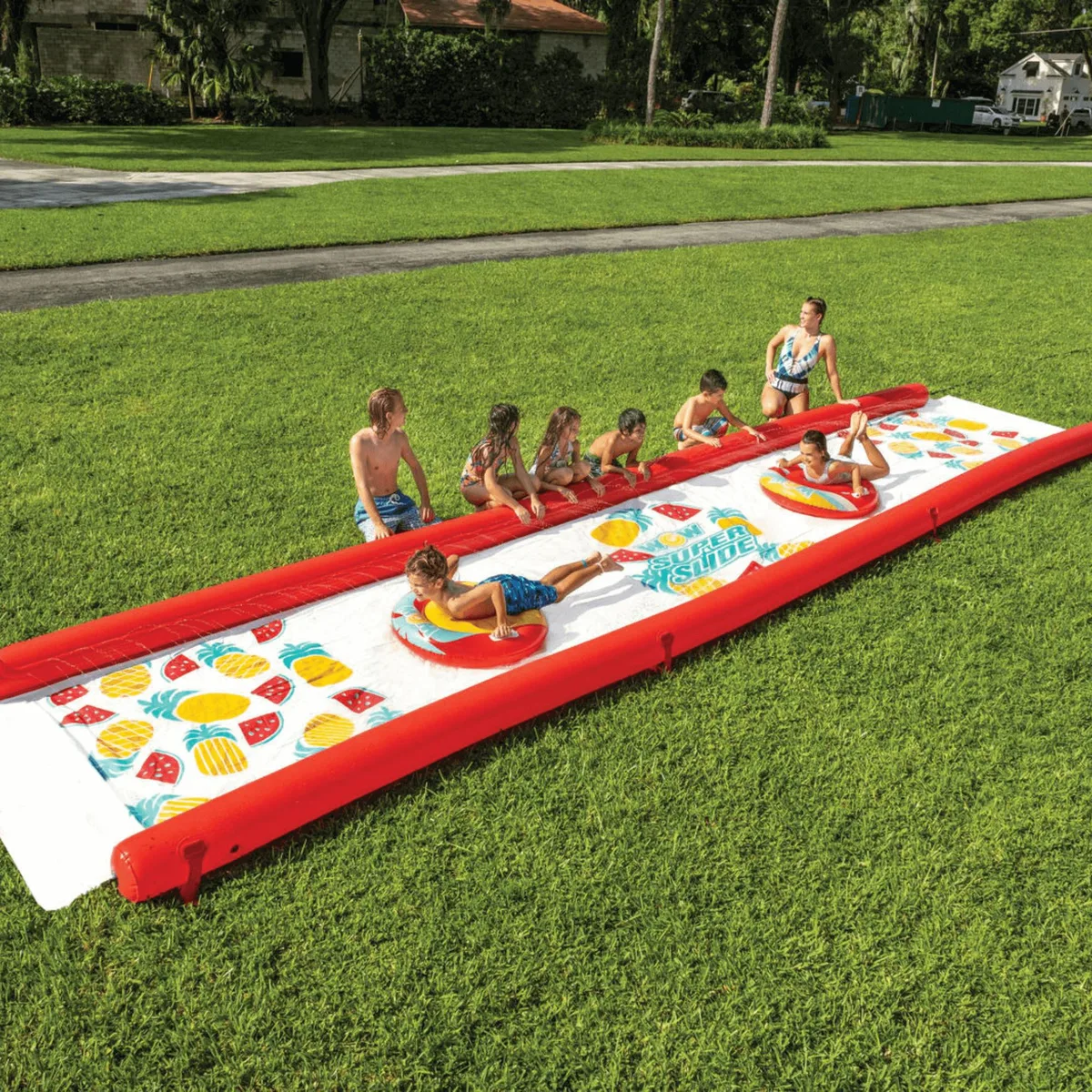 WOW Watersports WOW Watersports Pineapple Super Backyard Lawn Slide 25' outdoor toy — product photo