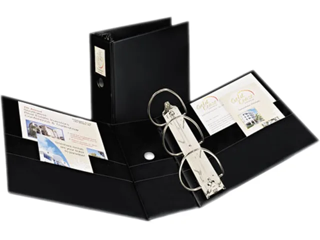 Avery Avery 8901 Durable Slant Ring Locking Binder 5in Cap Black — product photo