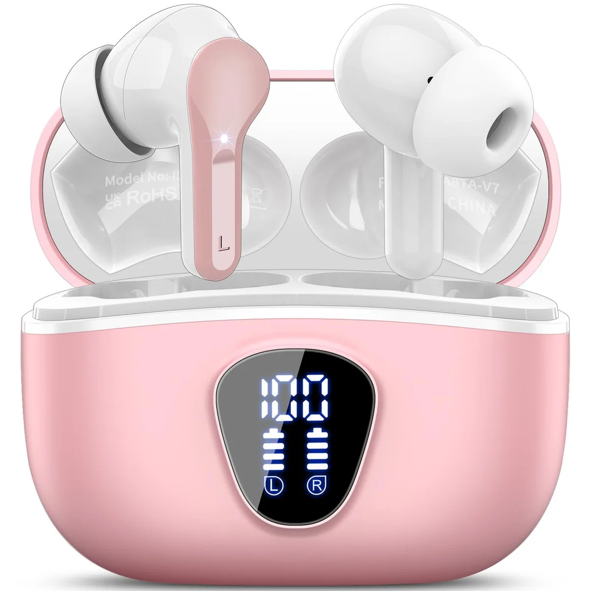 No Sew No Sew I53 In-Ear Headphones Bluetooth 5.4 14.2mm Pink — product photo
