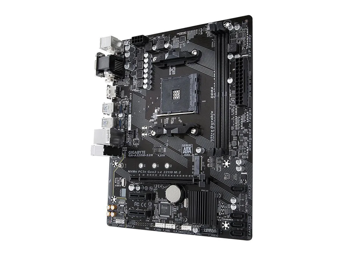 GIGABYTE GIGABYTE GA-A320M-S2H_UA AMD motherboard — product photo