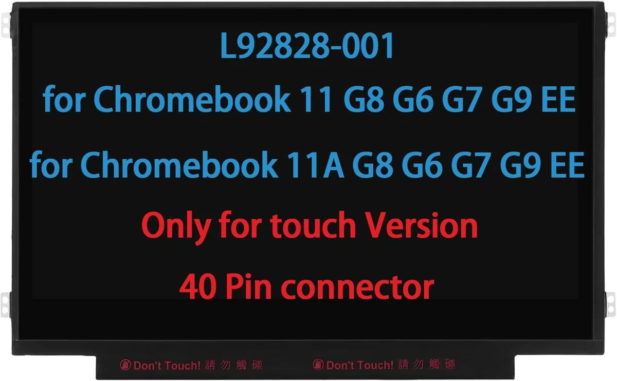 NUOLAISUN NUOLAISUN L92828-001 11.6" 40 Pin Touch Laptop Screen — product photo
