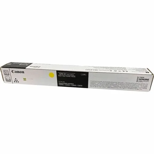 Canon Canon GPR-61 Yellow Toner Cartridge 3766C003 60000 pages — product photo