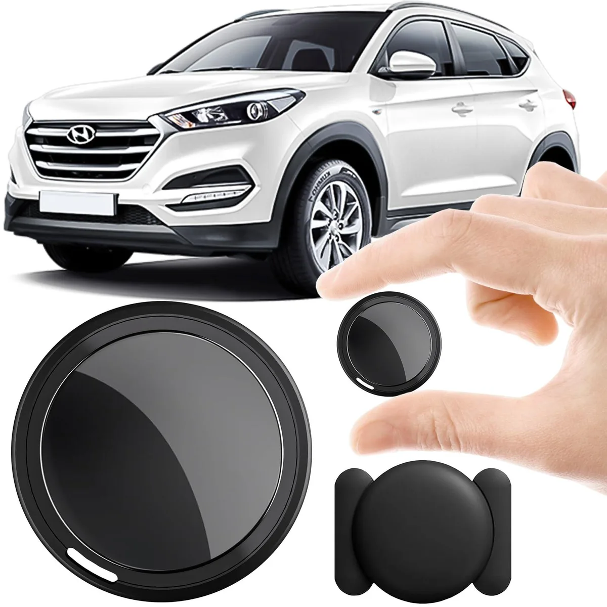 Mini GPS Tracker for Vehicles (Black) 2026 — product photo
