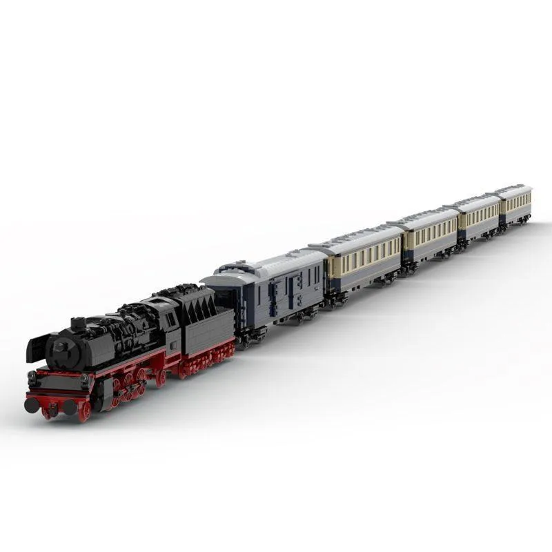 ZITIANYOUBUILD ZITIANYOUBUILD MOC-117307 Historical Passenger Train 6753 Parts — product photo