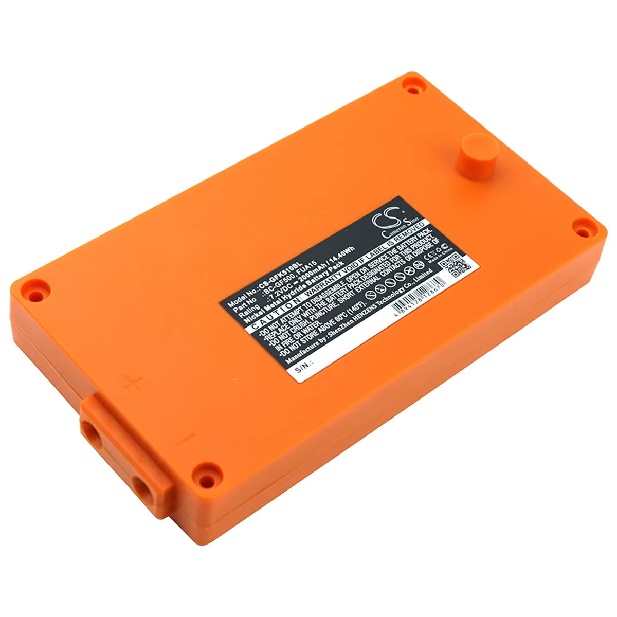 Cameron &amp; Co Cameron &amp; Co standard battery 7.2V 2000mAh Ni-MH Orange — product photo