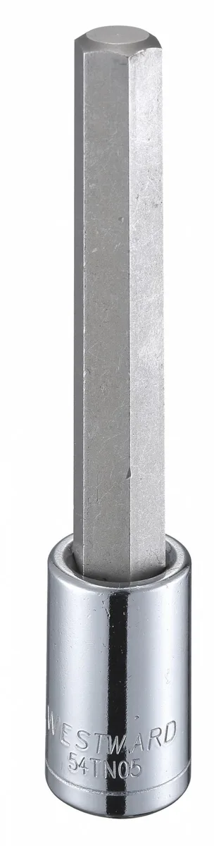 Westward 1/2 inch drive hex socket bit 14 mm 5 1/4 inch length