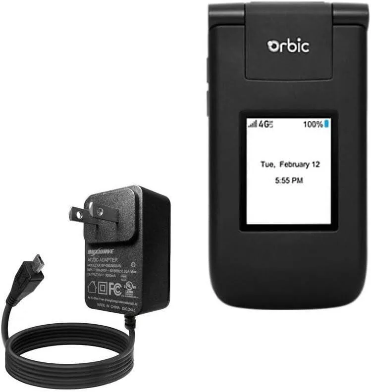 ONITOON ONITOON Charger Compatible with Orbic Journey V 15W Built-in Cable — product photo