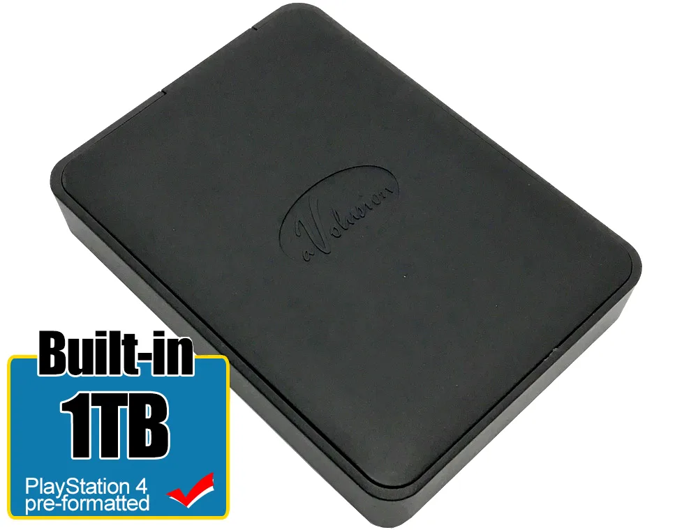 GoHardDrive GoHardDrive 1 TB USB 3.0 portable hard drive PS4 pre-formatted 5400 RPM 2.5" black — product photo