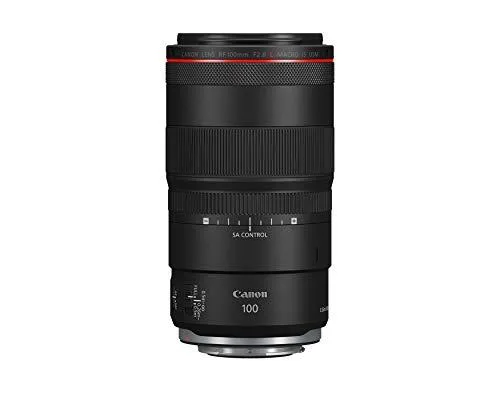 Canon Canon RF 100mm f/2.8 L Macro IS USM camera lens — product photo