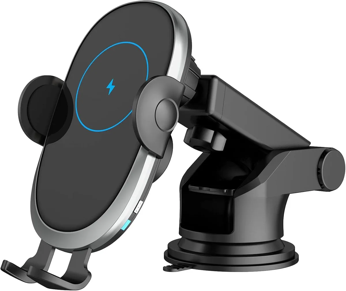 Hamzan Hamzan Auto Clamping Wireless Charging Mount 15W — product photo