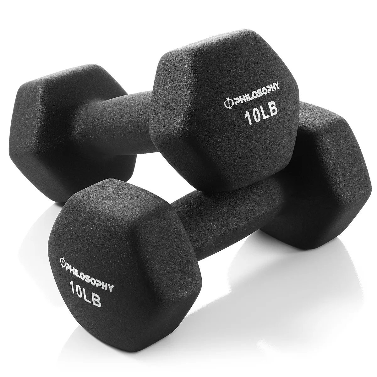 Philosophy Gym Philosophy Gym Neoprene Dumbbell Pair 10 lb 20 lb Total — product photo
