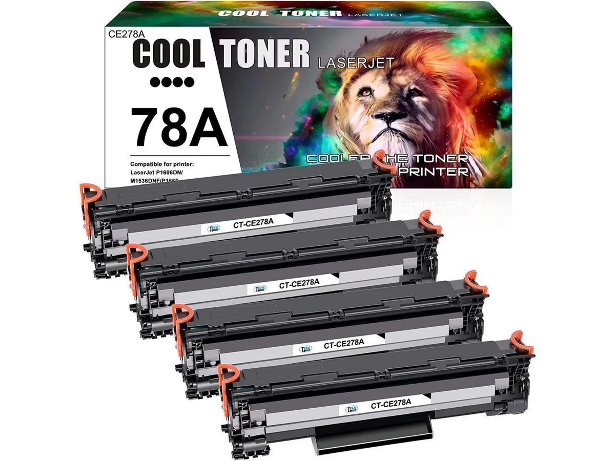 V4ink V4ink 78A CE278A Black Toner Cartridge 4-Pack 2100 Pages — product photo