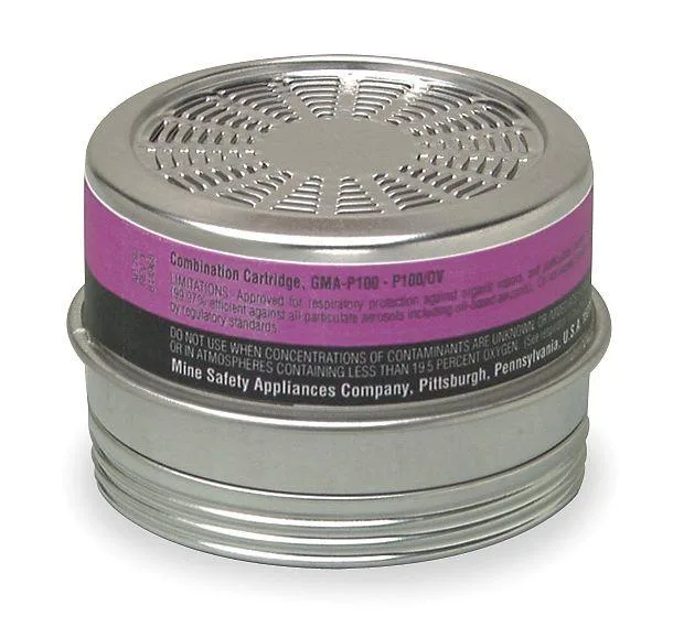 MSA MSA Comfo Respirator Cartridge Organic Vapors P100 Pack of 6 — product photo