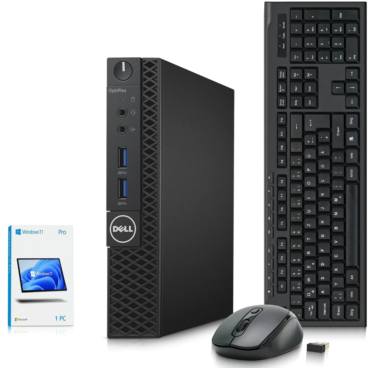 DELL DELL OptiPlex 3050 Micro Desktop PC i7-7700T 16GB DDR4 512GB SSD Windows 11 Pro — product photo