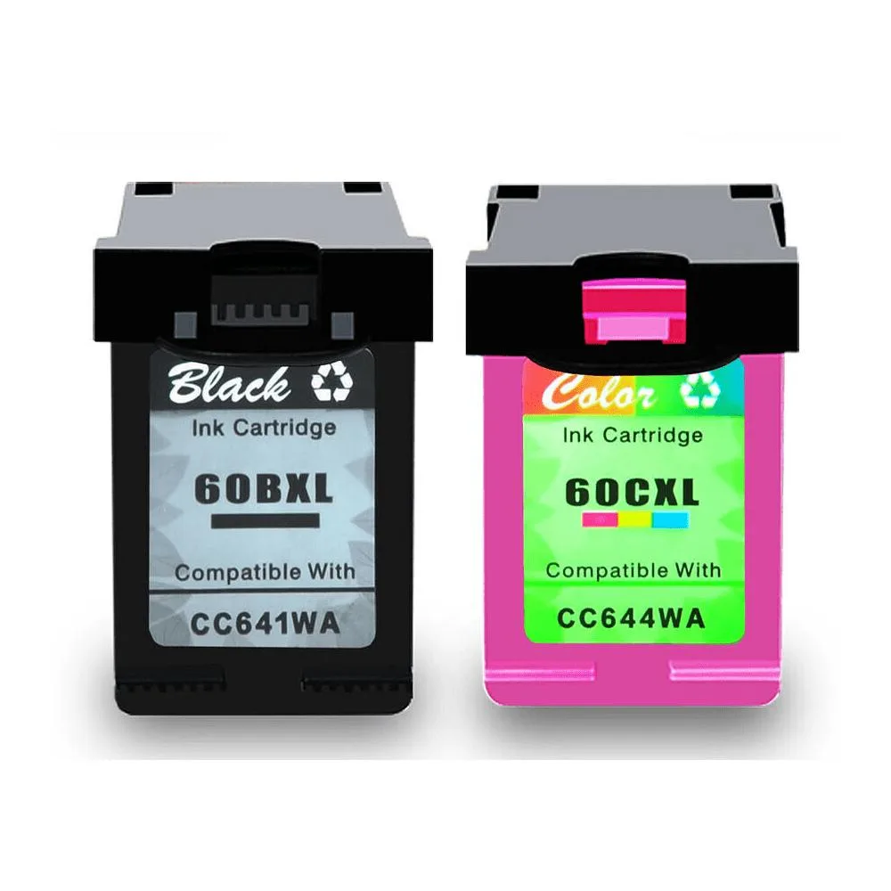 Ninestar Technology Ninestar Technology 60XL 2 Pack Black &amp; Tri-Colour Toner Cartridges 6000 Pages — product photo