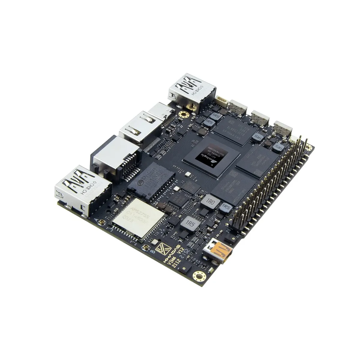 Khadas Khadas VIM4 Amlogic A311D2 development board 8GB LPDDR4X active cooling — product photo