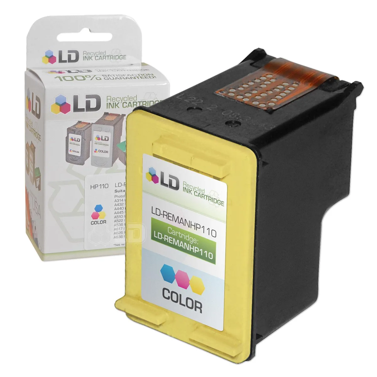 LD Products LD Products CB304AN (HP 110) Tri-Color Ink Cartridge — product photo