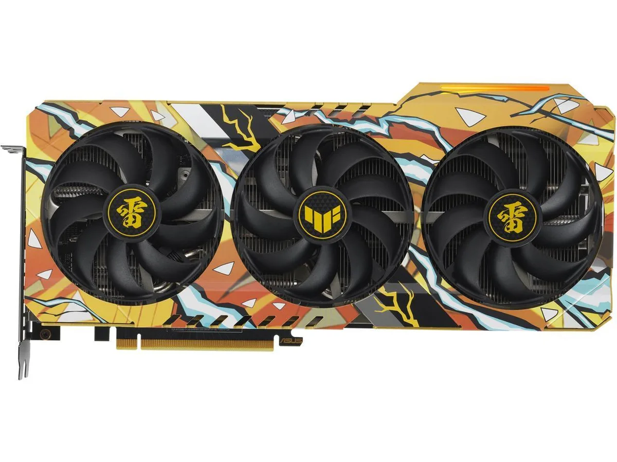 ASUS ASUS GeForce RTX 3060 Demon Slayer 12GB GDDR6 graphics card — product photo