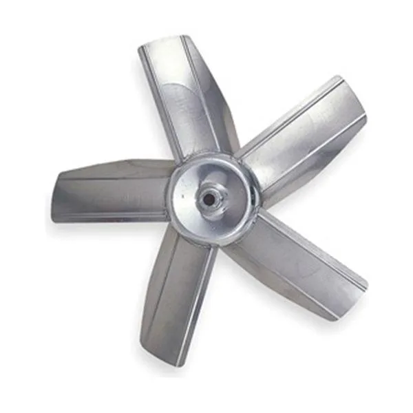Dayton 166160 42 in five-blade tubeaxial fan blade, silver metal finish