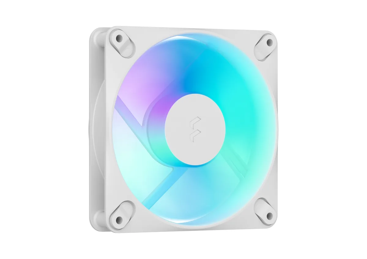 Fractal Design Fractal Design FD-F-DR3-1205 120mm ARGB White Reverse PWM case fan — product photo