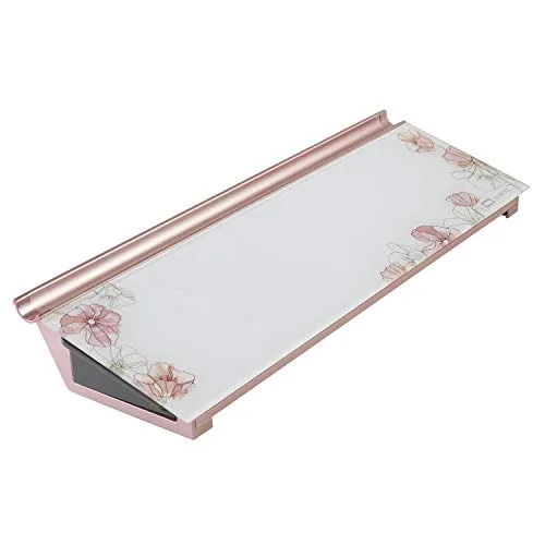 Quartet GDP186P dry erase board pad with marker on glass desktop surface