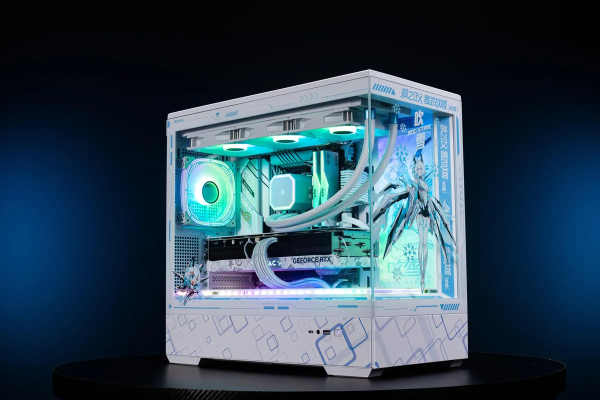 Corn Electronics Corn Electronics Bauhaus Micro-ATX ITX PC Case ROG Se7en Edition — product photo