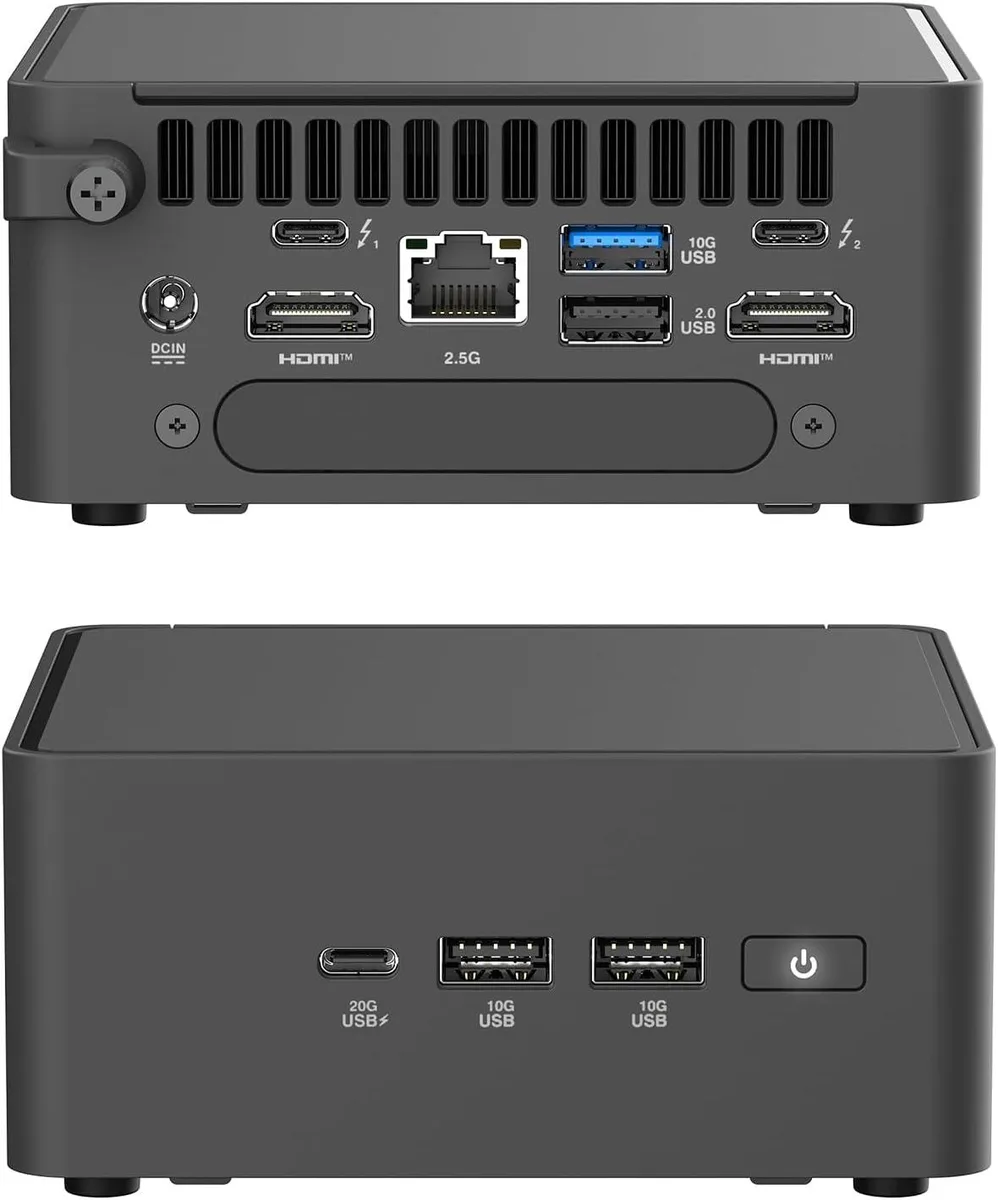 ASUS ASUS NUC15CRHC5 barebone mini PC Core 5 210H 64GB DDR5 2TB — product photo