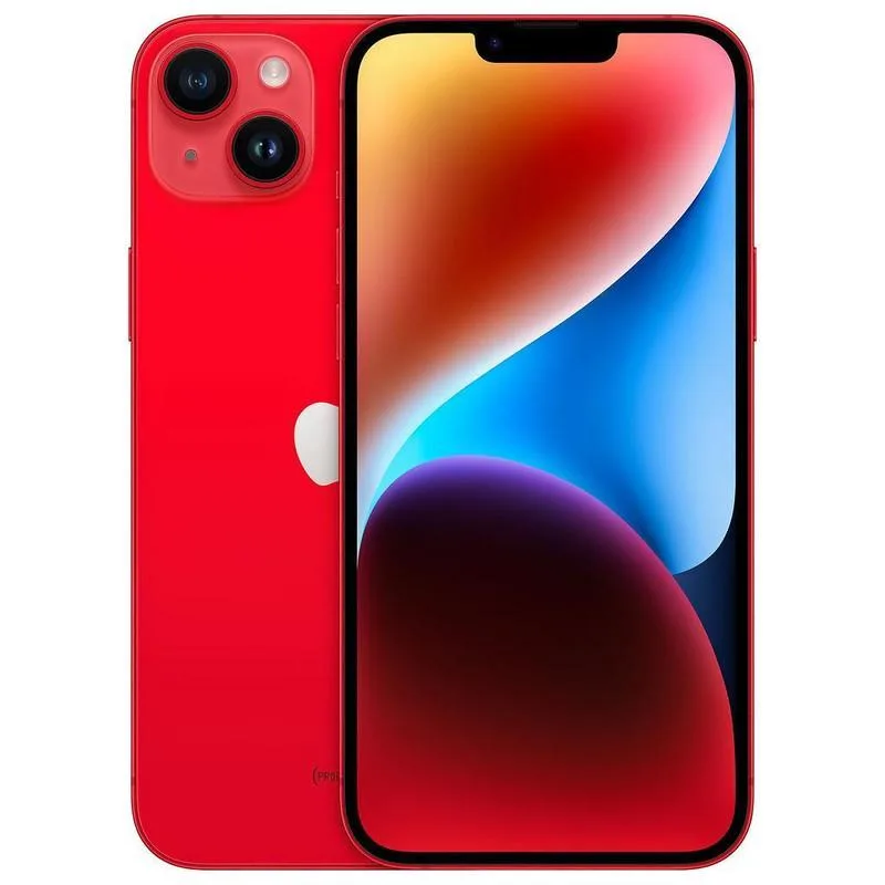 Apple Apple iPhone 14 Plus 128GB Red cell phones - unlocked — product photo