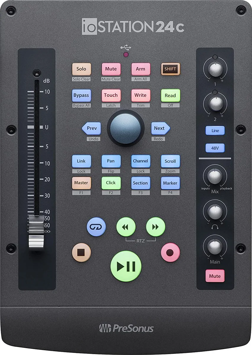 Presonus Presonus ioStation 24c 2x2 USB Audio Interface and Production Controller — product photo