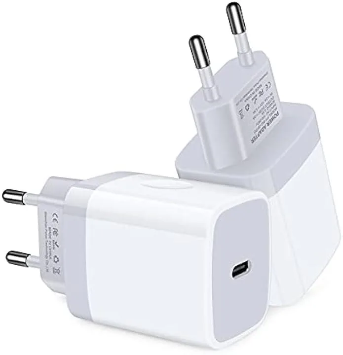 TAURKENAM TAURKENAM 20W USB-C European Plug Adapter 2-Pack — product photo