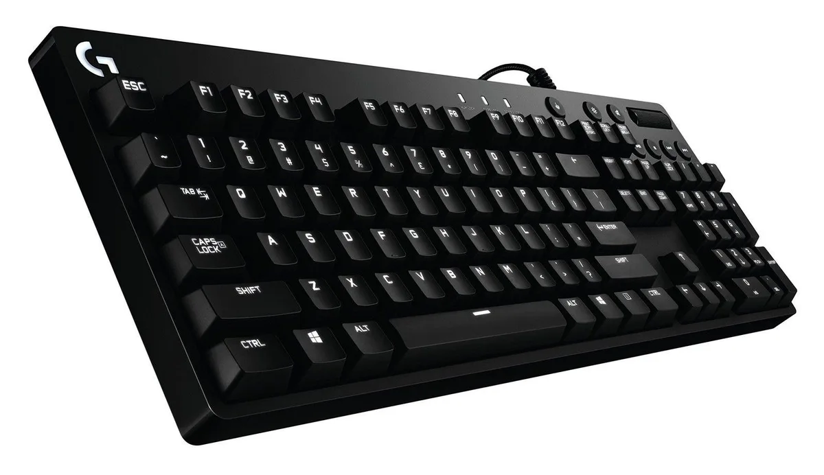 Logitech Logitech G610 Orion Red Cherry MX Red Gaming Keyboard — product photo