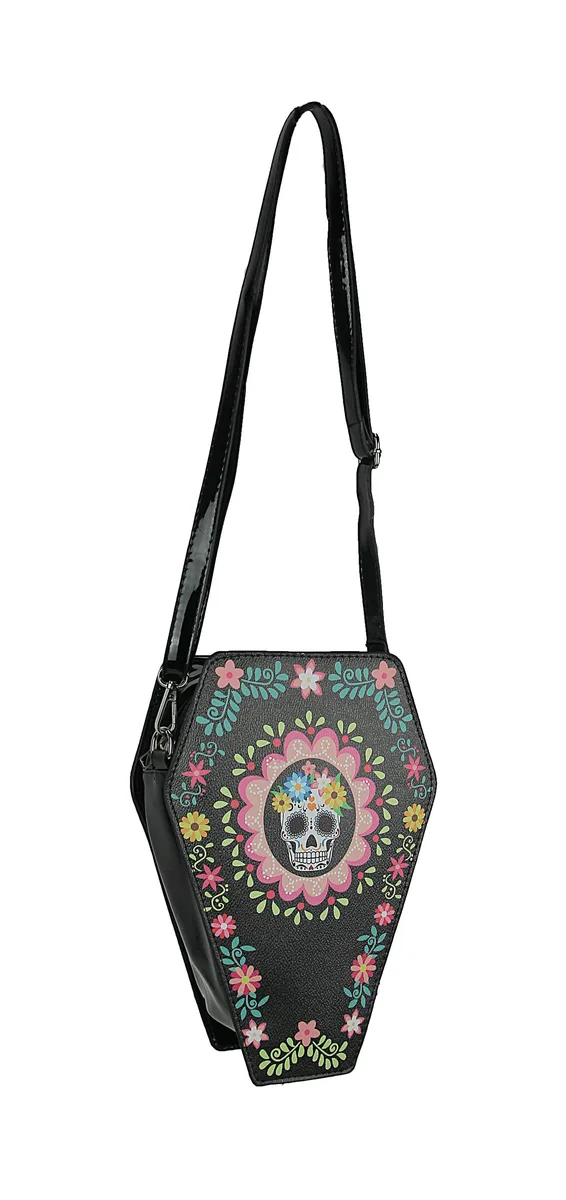 Comeco Inc. Comeco Inc. Coffin Mini Backpack Crossbody Black 11 x 7.5 x 3.5 in — product photo