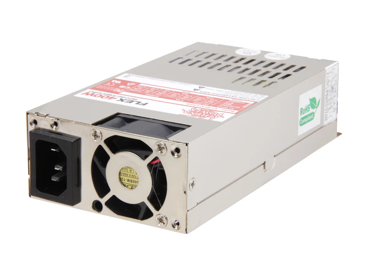 Athena Power Athena Power AP-MFATX40P8 400W Flex ATX server power supply — product photo