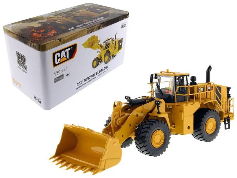 DieCast Masters DieCast Masters CAT 988K Wheel Loader 1/50 High Line Series — product photo