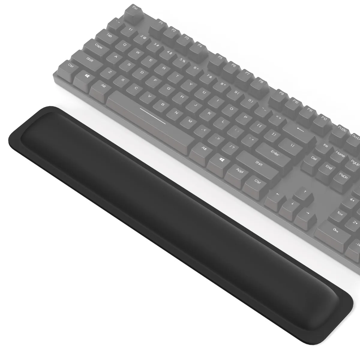  Keychron TK-GM020 wrist rest 17 x 3.3 in 25 mm black — product photo