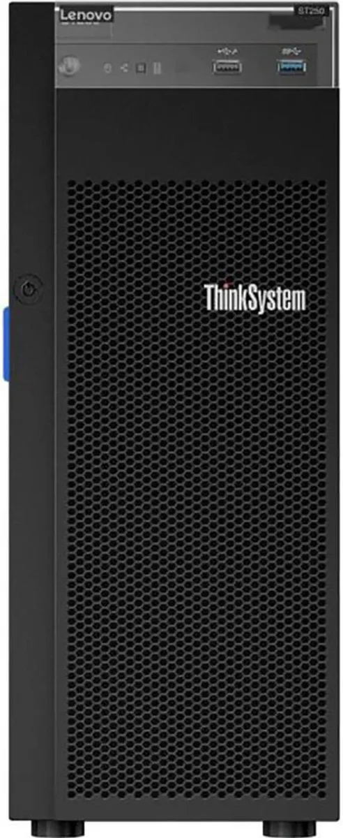 Lenovo Lenovo ThinkSystem ST250 Tower Server Xeon E-2124 3.3GHz 64GB DDR4 16TB SATA — product photo