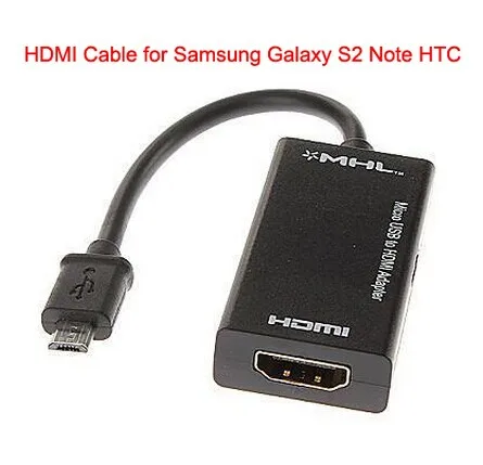 TeKit TeKit NTRAMD0001CH Micro USB to HDMI MHL Adapter Cable Black — product photo